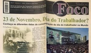 Jornal Foco Sindical Dia do Trabalhador